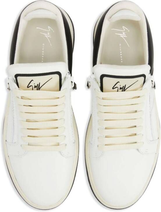 Giuseppe Zanotti GZ94 logo-patch sneakers White