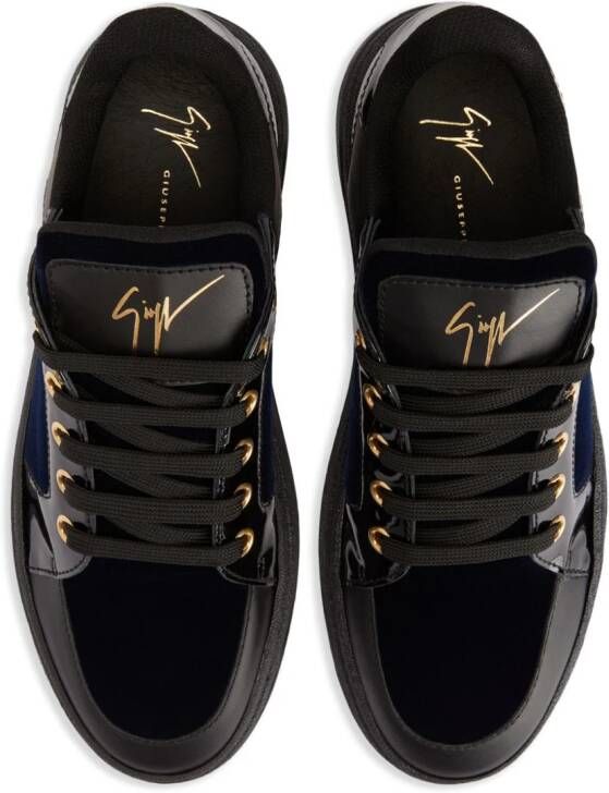 Giuseppe Zanotti GZ94 logo-print sneakers Black