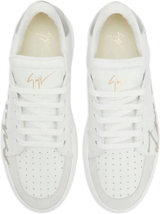 Giuseppe Zanotti Gz94 logo-print sneakers White