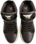 Giuseppe Zanotti Gz94 panelled leather sneakers Brown - Thumbnail 4