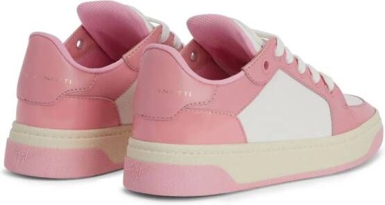 Giuseppe Zanotti GZ94 panelled sneakers Pink