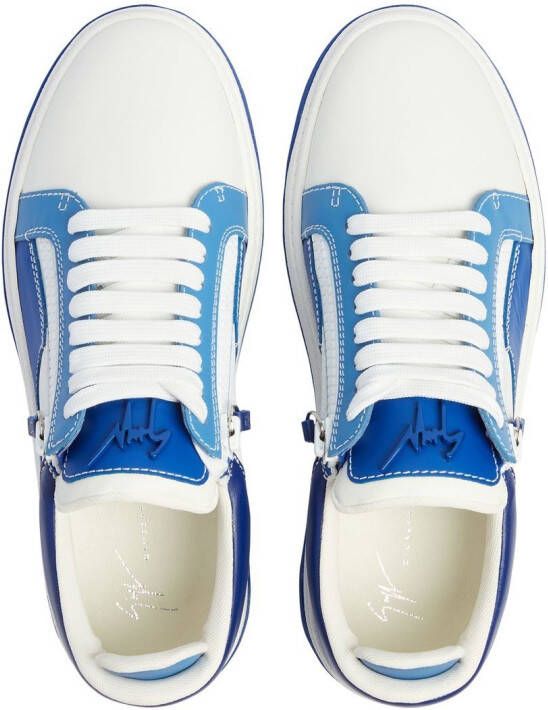 Giuseppe Zanotti GZ94 panelled sneakers White