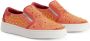 Giuseppe Zanotti GZ94 rhinestone-embellished satin sneakers Orange - Thumbnail 2