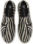 Giuseppe Zanotti GZ94 zebra-print sneakers Black - Thumbnail 4