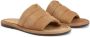 Giuseppe Zanotti Harmande quilted suede slides Brown - Thumbnail 2