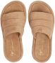 Giuseppe Zanotti Harmande quilted suede slides Brown - Thumbnail 4
