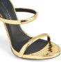 Giuseppe Zanotti Harmony 120mm leather sandals Gold - Thumbnail 4
