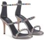 Giuseppe Zanotti Harmony Diamond 100mm sandals Grey - Thumbnail 2