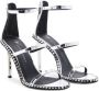 Giuseppe Zanotti Harmony Flare 105mm sandals Silver - Thumbnail 2