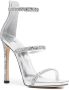 Giuseppe Zanotti Harmony glitter-detail heeled sandals Silver - Thumbnail 2