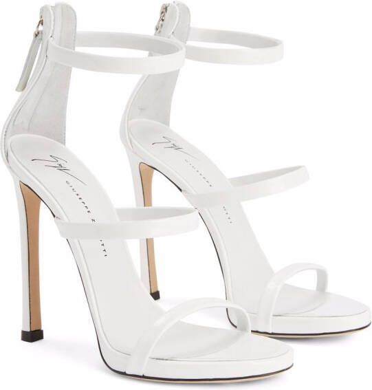 Giuseppe Zanotti Harmony high-heel sandals White