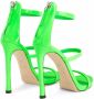 Giuseppe Zanotti Harmony patent leather sandals Green - Thumbnail 3