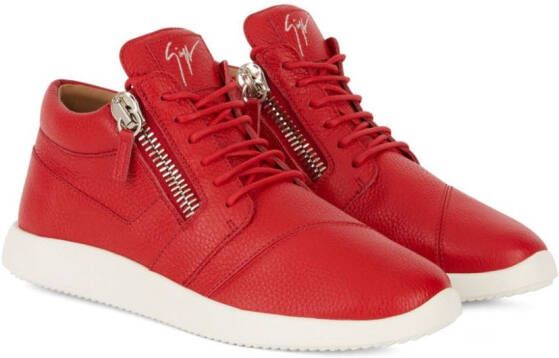 Giuseppe Zanotti Hayden mid-top sneakers Red