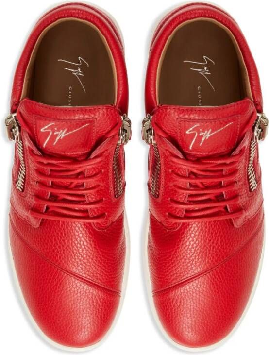 Giuseppe Zanotti Hayden mid-top sneakers Red