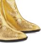 Giuseppe Zanotti Helena Buckle 55mm leather boots Gold - Thumbnail 4