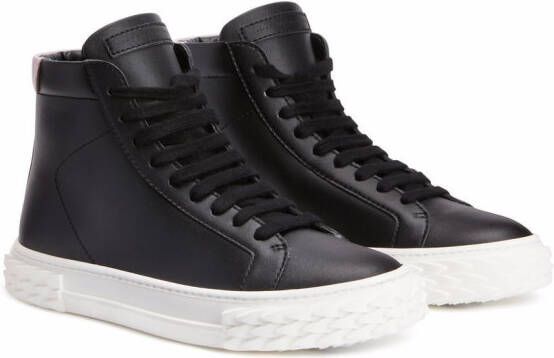 Giuseppe Zanotti hi-top lace-up sneakers Black