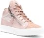 Giuseppe Zanotti high-top lace-up sneakers Pink - Thumbnail 2