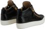 Giuseppe Zanotti high-top leather sneakers Black - Thumbnail 3