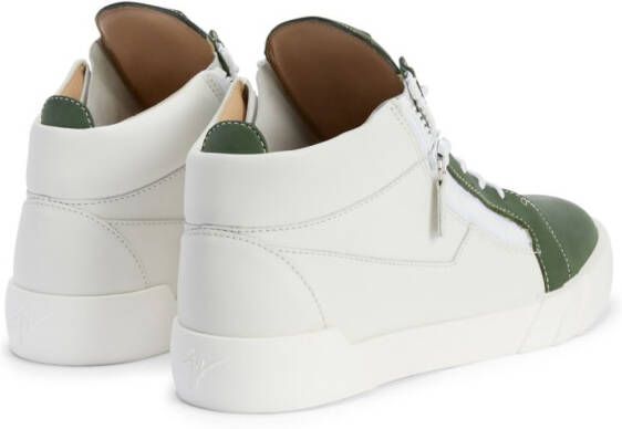 Giuseppe Zanotti high-top zip-up sneakers White