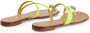 Giuseppe Zanotti Hillary crystal-ring sandals Yellow - Thumbnail 2