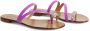 Giuseppe Zanotti Hillary Ring slides Purple - Thumbnail 2