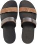 Giuseppe Zanotti Ignazio double-strap slide sandals Brown - Thumbnail 4