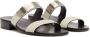 Giuseppe Zanotti Ignazio double-strap slide sandals White - Thumbnail 2