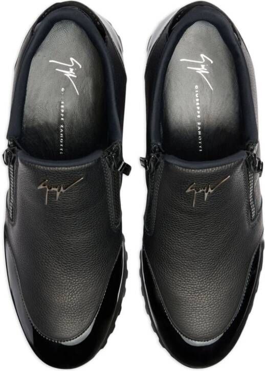 Giuseppe Zanotti Ilde Run leather sneakers Black