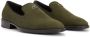 Giuseppe Zanotti Imrham logo-plaque suede loafers Green - Thumbnail 2