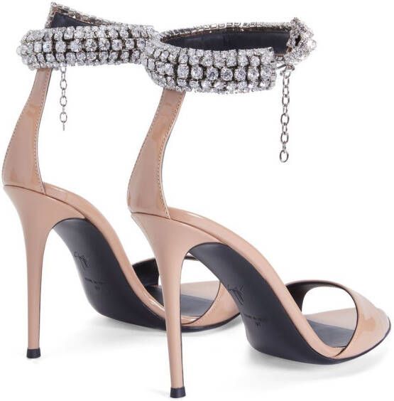 Giuseppe Zanotti Intrigo Bijoux 1055 sandals Neutrals