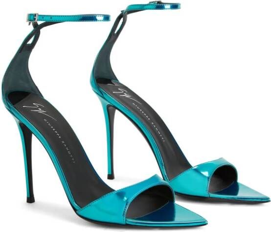 Giuseppe Zanotti Intriigo 105mm ankle-strap sandals Blue