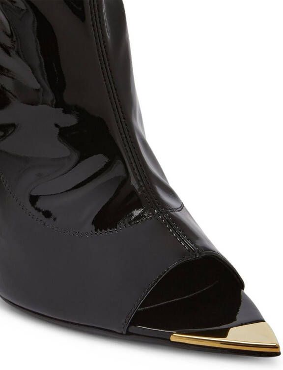Giuseppe Zanotti Intriigo 105mm open-toe boots Black