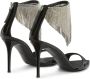 Giuseppe Zanotti Intriigo 90mm crystal-fringe sandals Black - Thumbnail 3