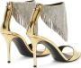 Giuseppe Zanotti Intriigo 90mm crystal-fringe sandals Gold - Thumbnail 3