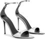 Giuseppe Zanotti Intriigo 90mm metallic-effect sandals Silver - Thumbnail 2