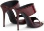 Giuseppe Zanotti Intriigo Allure 90mm leather mules Brown - Thumbnail 3