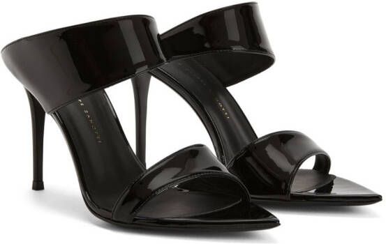 Giuseppe Zanotti 90mm Intriigo Allure sandals Black