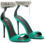 Giuseppe Zanotti Intriigo Bijoux 105mm sandals Green - Thumbnail 2