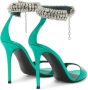 Giuseppe Zanotti Intriigo Bijoux 105mm sandals Green - Thumbnail 3