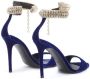 Giuseppe Zanotti Intriigo Bijoux velvet sandals Purple - Thumbnail 3