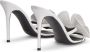 Giuseppe Zanotti Intriigo Charmante 90mm mules White - Thumbnail 3