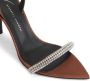 Giuseppe Zanotti Intriigo Galassia 90mm rhinestone-embellished satin sandals Brown - Thumbnail 4