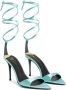 Giuseppe Zanotti Intriigo Laces 90mm satin sandals Blue - Thumbnail 2
