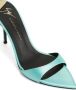 Giuseppe Zanotti Intriigo Laces 90mm satin sandals Blue - Thumbnail 4