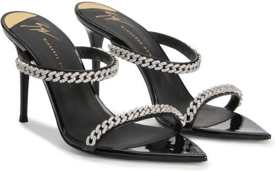 Giuseppe Zanotti Intriigo open toe sandals Black