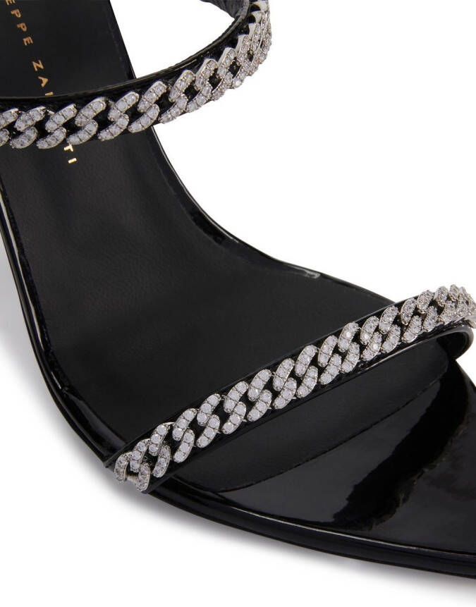 Giuseppe Zanotti Intriigo open toe sandals Black