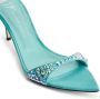 Giuseppe Zanotti Intriigo Queen 70mm crystal-embellished sandals Blue - Thumbnail 4