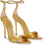 Giuseppe Zanotti Intriigo Strap 105mm sandals Gold - Thumbnail 2