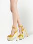 Giuseppe Zanotti iridescent platform sandals Yellow - Thumbnail 5