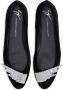 Giuseppe Zanotti Iveery crystal-embellished ballerina shoes Black - Thumbnail 4